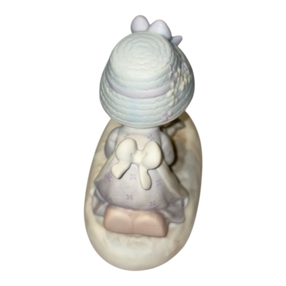 Precious Moments Blue and White Figurine - Picture 3 of 6